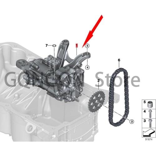 CAR vacuum pump unit bm wF39 X2 25IX F52 118I B38C G28 325LIX Engine vacuum pump High pressure pump Booster pump