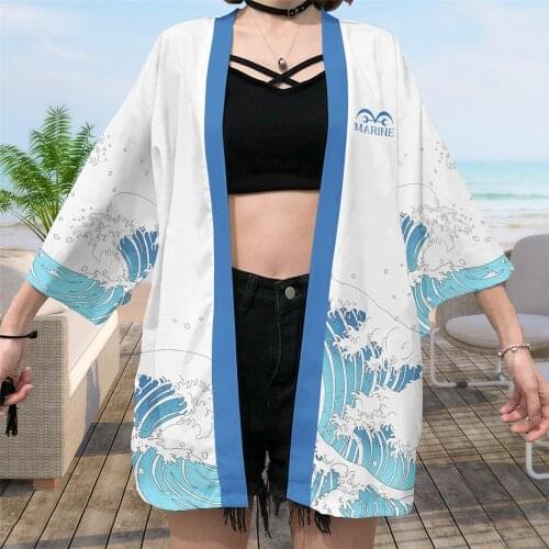 Anime ONE PIECE Monkey D Luffy Kimono Cosplay Costumes Cloak Unisex Haori Cardigan Jacket Coat Bathrobe Pajamas Women Men party