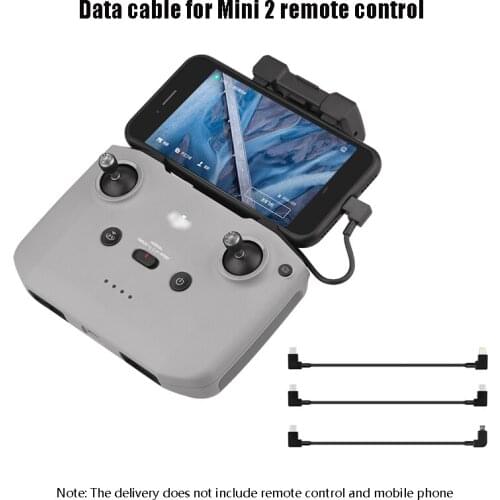 OTG Data Cable for DJI Mavic Mini 2 Pro Air Spark Mavic 2 Zoom Drone IOS type-C Micro-USB Adapter Wire Connector Tablet Phone