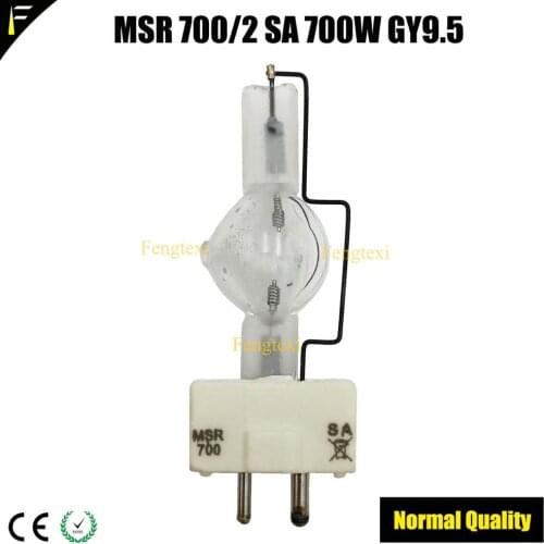 MSR700W/2SA msr700w/2 Moving Head Light Bulb CSR700W/SA Stage Bubble Single End GY9.5 msr700 gy9.5 Replacement Bulb 5600k