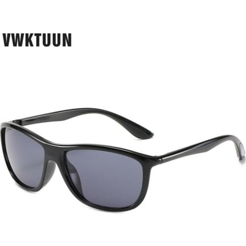 VWKTUUN Pilot Sunglasses Men 2020 Points Black Sun glasses Mens UV400 Driving Driver Goggles Male Sunglass Outdoor Sport Eyewear