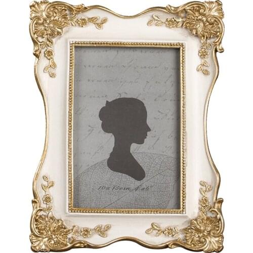 Nordi Luxury Resin Picture Frame Gold Vintage Art High Quality Picture Frames Living Room Photo Wall Home Decoration Gift XK001