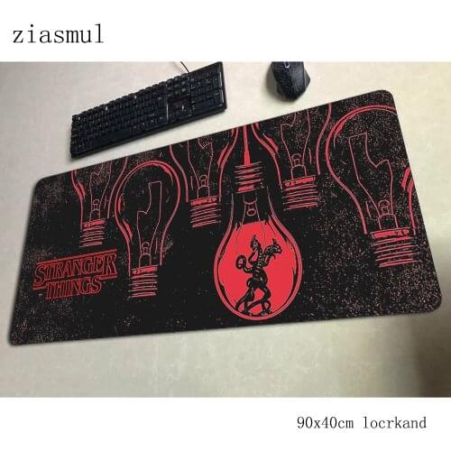 Stranger things mouse pad 90x40cm mousepads xl gaming mousepad gamer Christmas gifts personalized mouse pads keyboard pc pad