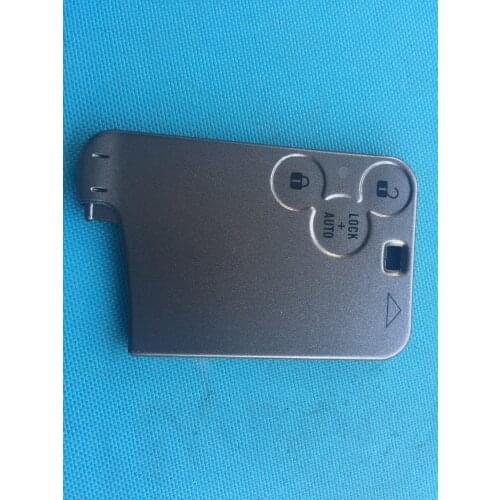 1Pc Of New Replacement Key Shell For Renault Laguna Espace 3 Buttons Card Case Blank No Logo No Blade Car Accessories Auto Parts