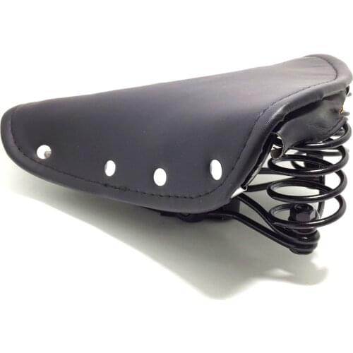 Q681 28-inch high-quality retro vintage bike cushion saddle back seat cushion practical spring Cycling supplies