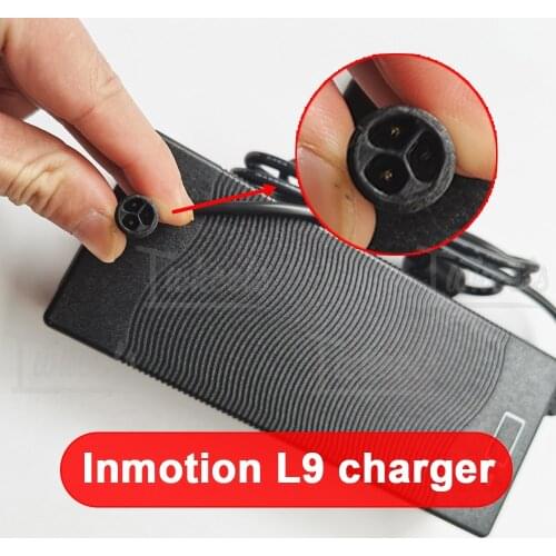 Inmotion L9 electric scooter charger adult scooter original L9 power adapter e scooter spare parts