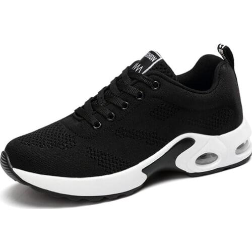 Women Hollow Shoes Fashion Breathable Mesh Female Sneakers Spring Autumn Girls Cushioning Shoes WJ027