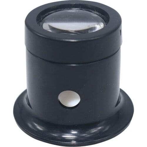 1pcs 10 times magnifying glass monocular eye mask single electronic clock circuit board maintenance teaching magnifying glas