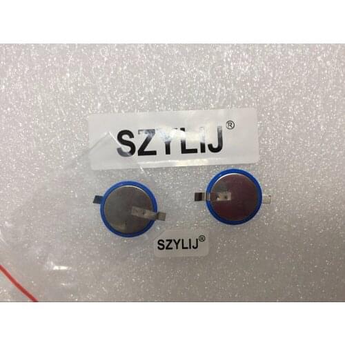 10pcs/lote Good quality, New ML2016 button battery with welding foot 3V automobile remote watch battery