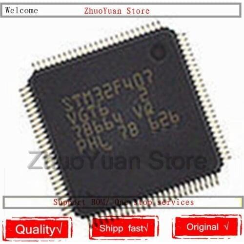10PCS/lot New original STM32F407VGT6 LQFP100 STM32F407 VGT6 IC chip