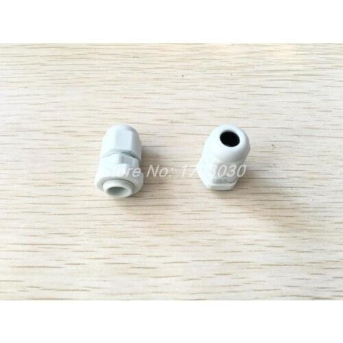 10Pcs Strain Relief PG7 Glands Connector Joints for 3.5-6mm Dia Cable