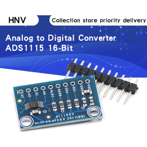 ADS1115 Ultra-Compact 16-Bit Precision Analog-to-Digital Converter ADC Development Board Module