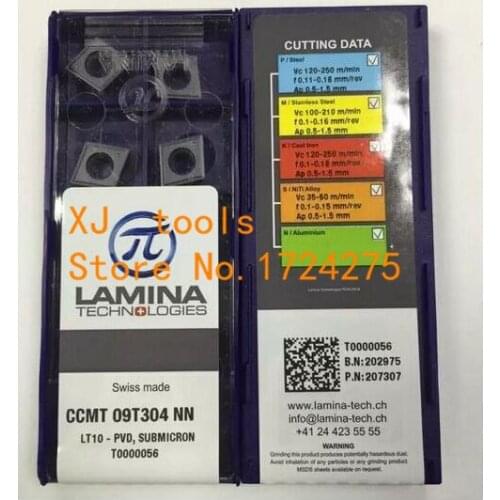 Free Shipping 10Pcs CCMT09T304NN LT10 tungsten Carbide insert Cutting tools turning ,carbide inserts Lathe turning tool