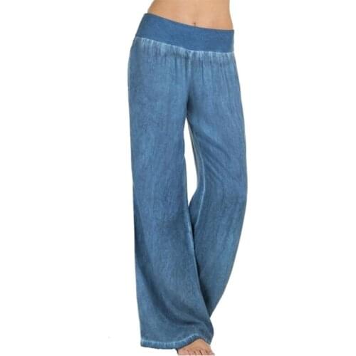 Women Jeans Pants Wide Leg Long Casual Pants for women clothing joggers trousers jeans woman Wide Leg pants Jeans