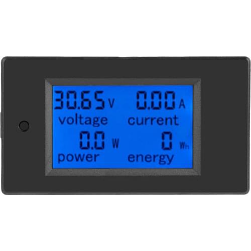 PZEM-031 DC 6.5-100V LCD Digital Electric Power Energy Voltage Current Meter Voltage Detector