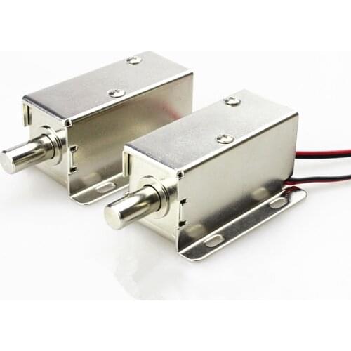 DC24V solenoid valve lockMini electric lock file cabinet lock storage cabinet lock electric bolt lock small drawer electronic l