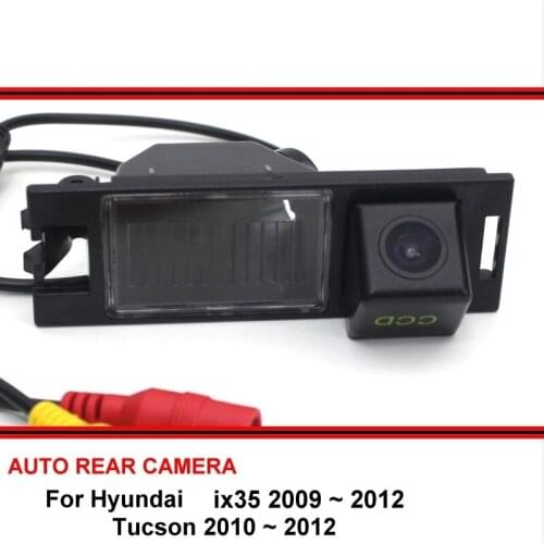 For Hyundai Tucson ix35 2009 ~ 2012 SONY Car Reverse Backup HD CCD Rearview Parking Rear View Camera Night Vision