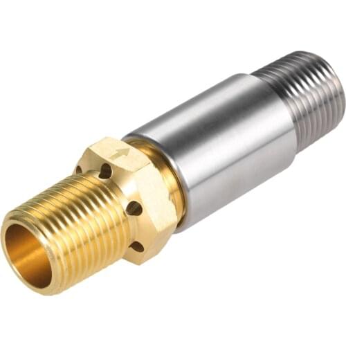 Liquid Propane Fire Pit 1/2" LP Air Mixer Valve 150K BTU Capacity 1/2" Female and Male Thread for Liquid Propane Gas Fire Pit