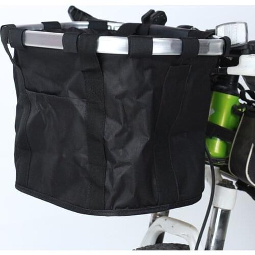 Bicycle Basket Handlebar Pannier Cycling Carryings Holder Bike Riding Pouch Cycle Biking Front Baggage Bag
