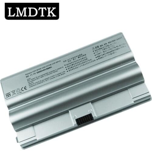 LMDTK new laptop Battery for VGP-BPS8 VGP-BPL8 VGP-BPS8A,FZ17 FZ18 FZ20 FZ25 FZ27 FZ28 FZ35 FZ37 FZ38 Free shipping
