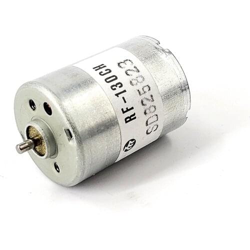Mabuchi 130 DC Motor RF-130CH-12250 8100RPM DC 3V-6V 3.7V Solar Energy Low Power Consumption Silent Circular USB Small Motor