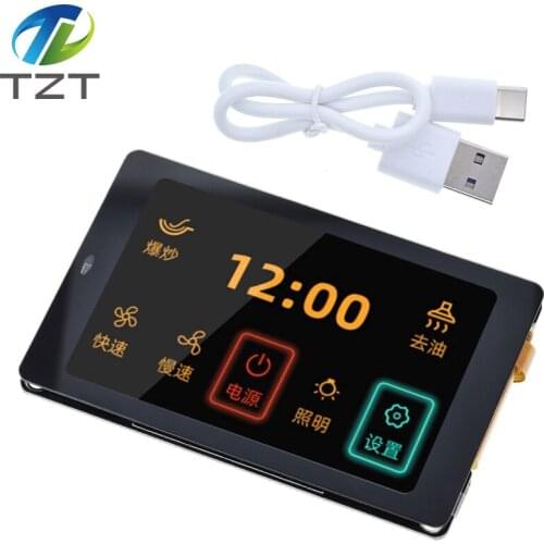 ESP32 Development Board - WT32-SC01 With 3.5In 320X480 Capacitive Multi-Touch LCD Screen Built-In Bluetooth Wifi