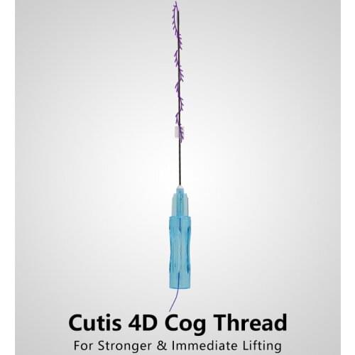 New Pdo Thread Cog Screw Face Lifting 23G Needle Safety 10pcs/Bag With Semi-Sharp Spiral L Tip