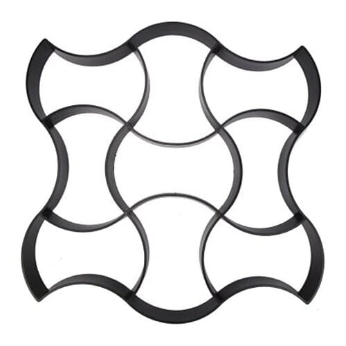 Irregular Garden Cement Floor Tiles Color Brick Paving Mold DIY Plastic Floor Cobblestone Paving Mould