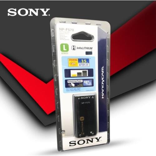 Sony Original NP-F570 Battery NP F570 F550 F530 NPF570 F550 F530 CCD-SC55 CCD-TRV81 DCR-TRV820K AL-126 AL-160 AL-198 AL-198