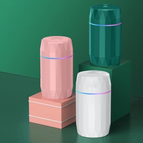 Portable Humidifier Ultrasonic Moisturizing Nano-atomization USB Fireproof Colorful Light Single Spray Cup Humidifier for Car