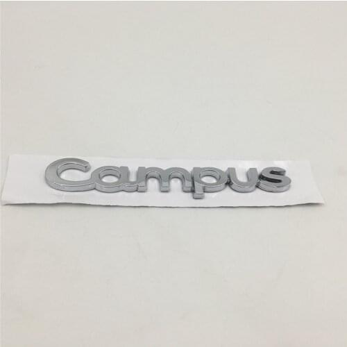 For Renault CLIO Campus Car Rear Trunk Emblem Logo Sticker Tail Nameplate Letters