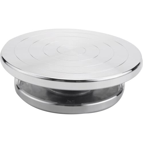 12/15cm Double Face Use Aluminum Alloy Turntable for Ceramic Clay Sculpture Platform Pottery Wheel Rotating Tools