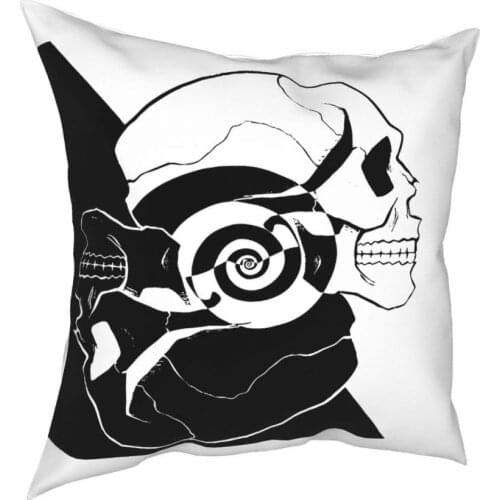 Unus Annus Memento Mori Skeleton Square Pillow Case Polyester Throw Pillow Ethan Markiplier Mark Novelty Pillowcase