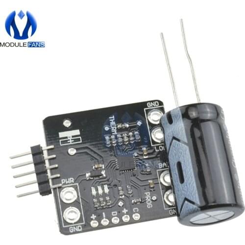 MCP73871 Power Boost USB 5V DC Solar Lipoly Lithium Lon Polymer Charger Board 3.7V 4.2V Battery Charger Module