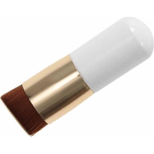 1 PCS Foundation Brush Face Powder Cream Brush Oblique Head Professional Soft Make Up Tool