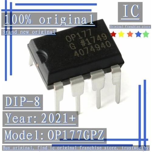 2021+100% Brand new original 2PCS-10PCS OP177GPZ DIP-8 Precision Operational Amplifier