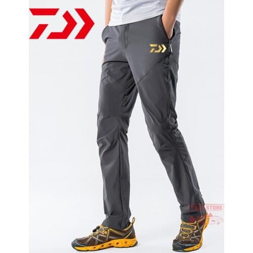 Daiwa Fishing Pants Summer Men Thin Outdoor Quick-drying Mountaineering Pants Loose Breathable Sports Pants New Fishing Clothes