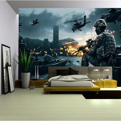 Custom mural Gulf War Film Backdrop background wall coffee house bedroom living room bathroom self adhesive wallpaper mural