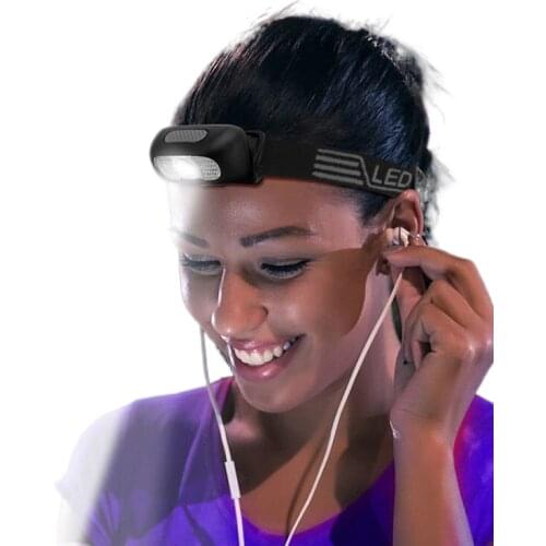 Induction headlight glare rechargeable long-range ultra-bright LED nightlight fishing head mounted portable work light