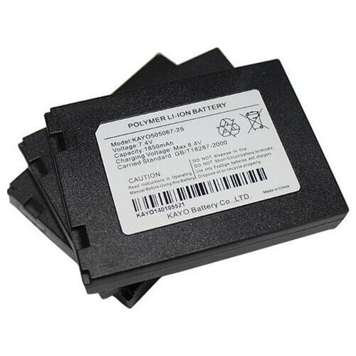 K370 POS GX01 G3 G870 XGD KAYO 505067-2S POLYMER Li-lon BATTERY Model KAYO505067-2S 7.4V 1850MAH