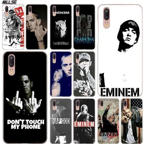 MLLSE Hip Hop Rapper Eminem rap Fashion Case Cover for Huawei P30 P20 P10 P9 P8 Lite 2017 P30 P20 Pro Mini PSmart Plus Cover Hot