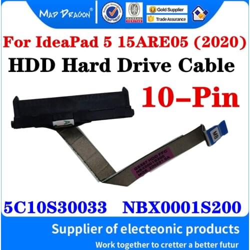 New 5C10S30033 NBX0001S200 GS557 For Lenovo IdeaPad 5 15ARE05 15IIL05 (2020) Laptop SATA SSD HDD Hard Drive Cable Connector Line