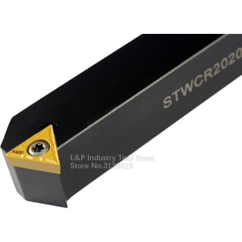 New Good Quality Cutting Edge Angle 60 STWCR1212H11 STWCL1212H11 Cylindrical External Toolholder Not Including Blade TC**1102
