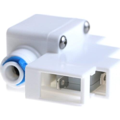One Pole 1/4" OD Water Tank Normally Close Hose Connection Reverse Osmosis System With Crimp Terminal High Pressure Switch