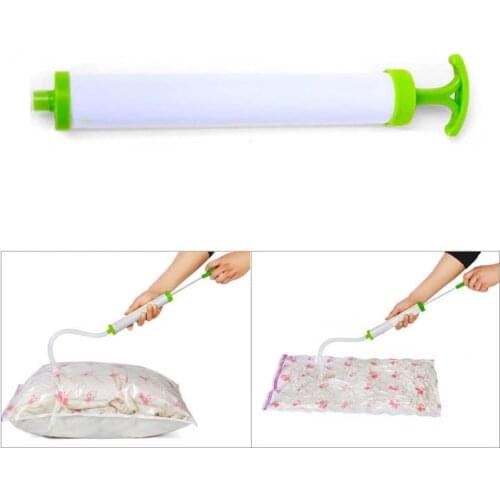 Portable Manual Pump Hand Air Vacuum Pump For Space Saver Saving Storage Bag Vacuum Seal Compressed Vacuum Bags