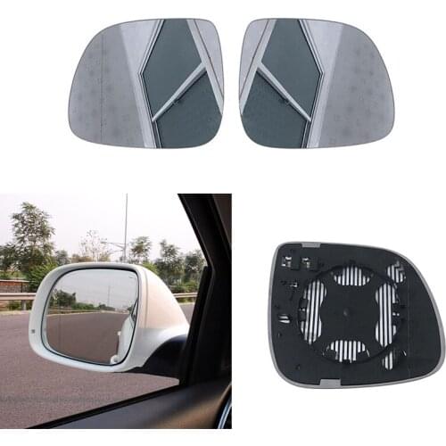 Car Replacement Left Right Heated Wing Rear Mirror Glass for Audi Q7 2006 2007 2008 2009 4L08573536B