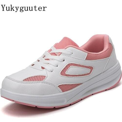 Women Sneakers Running Shoes Outdoor Sports Breathable Mesh Fashion Chunky Boots Female Walking Jogging Athletic Summer