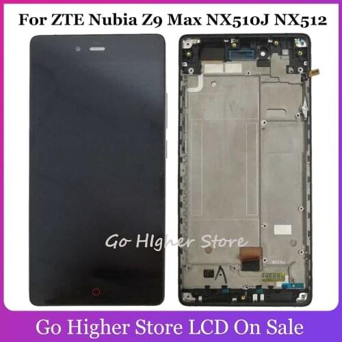 For ZTE Nubia Z9 Max NX510J NX512 Lcd Display Digitizer Touch Screen Assembly Repair Part