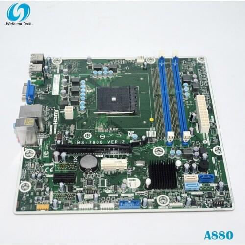 100% working for HP A880 MS-7906 motherboard FM2 + interface USB3.0 SATA3 808920-002