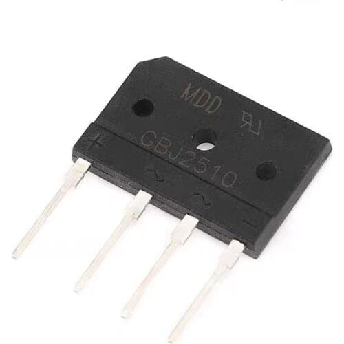 1PCS 25A 1000V diode bridge rectifier gbj2510